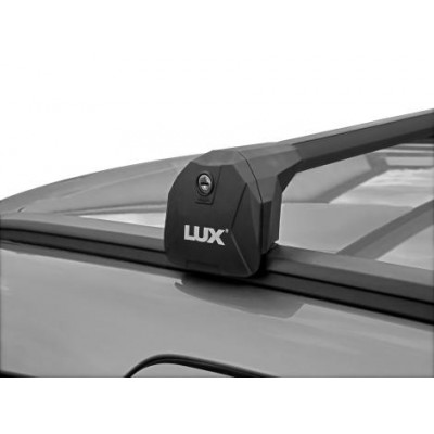 Багажная система LUX SCOUT (ЛЮКС СКАУТ ) для а/м с интегрированными рейлингами универсальная с черными дугами 110 см(арт.601898)0 см(арт.601171)