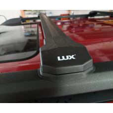 Багажная система LUX CONDOR (ЛЮКС КОНДОР) для а/м с классическими рейлингами универсальная с дугами Актив 110 см серебристыми