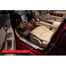 Автомобильные коврики 3D из экокожи GT + дополнительный слой ПВХ (Резина)