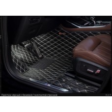 Автомобильные коврики 3D из экокожи Престиж