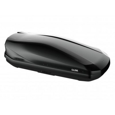 Бокс LUX IRBIS (ЛЮКС ИРБИС) 175 черный глянцевый 450L с двустор. откр. (1750х850х400) (арт. 791019)