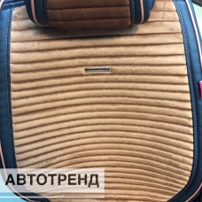 Накидки на сиденье MONACO черный/св.коричневый/св.коричневый/св.коричневый